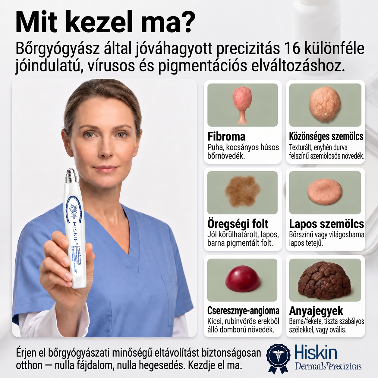 🌿 HiSkin® 🎁 Egy utolsó, még jobb ajánlat! Szerezz be most egy extra HiSkin®-t 50% kedvezménnyel, hogy megszakítás nélkül folytathasd a kezelést.