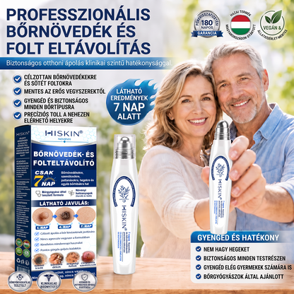 🌿 HiSkin® 🎁 Egy utolsó, még jobb ajánlat! Szerezz be most egy extra HiSkin®-t 50% kedvezménnyel, hogy megszakítás nélkül folytathasd a kezelést.