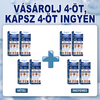 🌿 HiSkin® 🎁 Egy utolsó, még jobb ajánlat! Szerezz be most egy extra HiSkin®-t 50% kedvezménnyel, hogy megszakítás nélkül folytathasd a kezelést.
