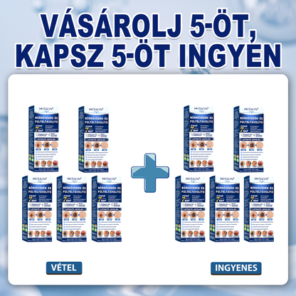 🌿 HiSkin® 🎁 Egy utolsó, még jobb ajánlat! Szerezz be most egy extra HiSkin®-t 50% kedvezménnyel, hogy megszakítás nélkül folytathasd a kezelést.