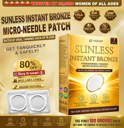 𝑶𝒇𝒇𝒊𝒄𝒊𝒂𝒍 𝑺𝒕𝒐𝒓𝒆 | ☀️☀️ 𝐇𝐢𝐬𝐤𝐢𝐧® 𝐒𝐮𝐧𝐥𝐞𝐬𝐬 𝐈𝐧𝐬𝐭𝐚𝐧𝐭 𝐁𝐫𝐨𝐧𝐳𝐞 𝐓𝐚𝐧𝐧𝐢𝐧𝐠 𝐌𝐢𝐜𝐫𝐨𝐧𝐞𝐞𝐝𝐥𝐞 𝐏𝐚𝐭𝐜𝐡 (𝐉𝐮𝐬𝐭 𝐨𝐧𝐜𝐞 𝐚 𝐝𝐚𝐲) 𝐕𝐢𝐬𝐢𝐛𝐥𝐞 𝐁𝐫𝐨𝐧𝐳𝐞 𝐆𝐥𝐨𝐰 𝐢𝐧 𝟕 𝐃𝐚𝐲𝐬 ✅ 𝐍𝐨 𝐔𝐕, 𝐍𝐨 𝐎𝐫𝐚𝐧𝐠𝐞, 𝐍𝐨 𝐒𝐭𝐫𝐞𝐚𝐤𝐬, 𝐍𝐨 𝐃𝐇𝐀, 𝐍𝐨 𝐌𝐞𝐬𝐬.