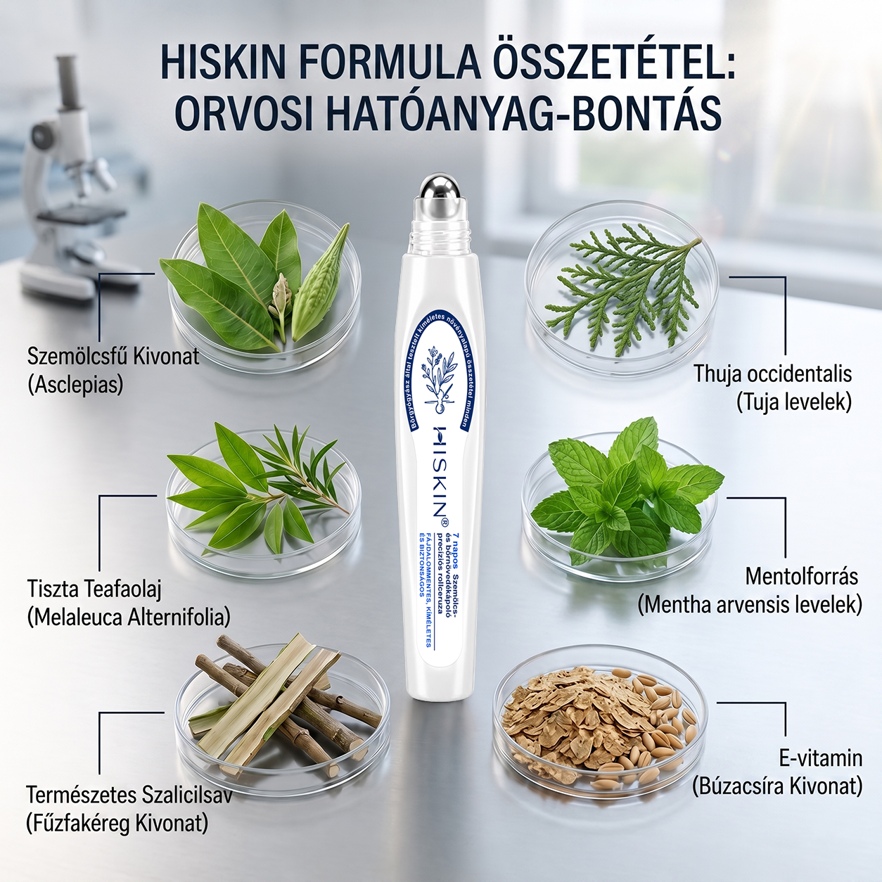 🌿 HiSkin® 🎁 Egy utolsó, még jobb ajánlat! Szerezz be most egy extra HiSkin®-t 50% kedvezménnyel, hogy megszakítás nélkül folytathasd a kezelést.