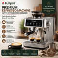 tulipnl™ Premium Espresso Machine with Integrated Grinder